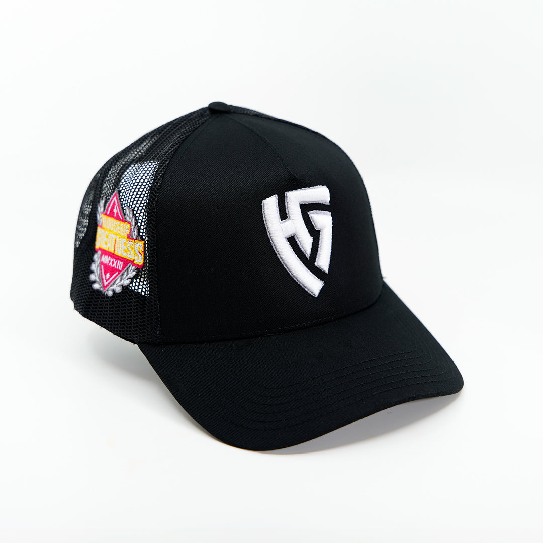 Black HOG Snapback